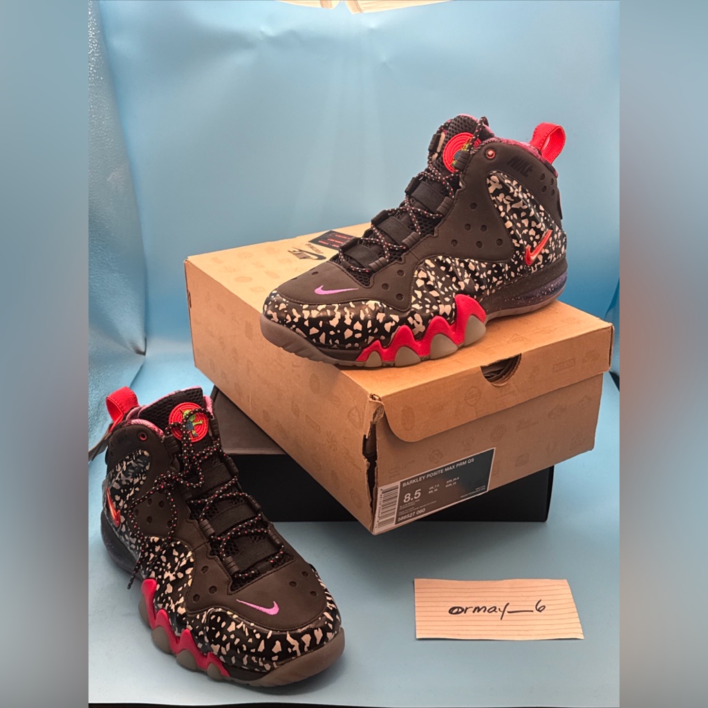 Nike Barkley Posite Max Prm Qs 2013 All Star Rayguns M8.5